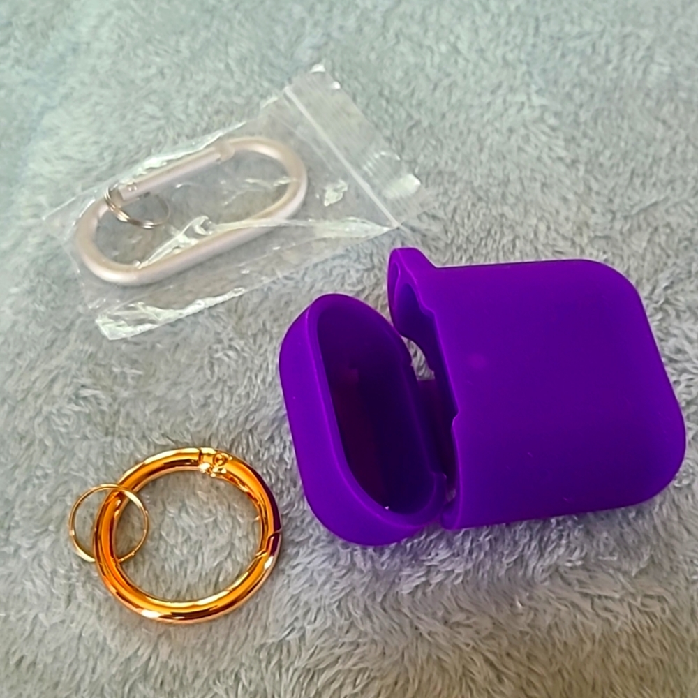 Purple air pod case